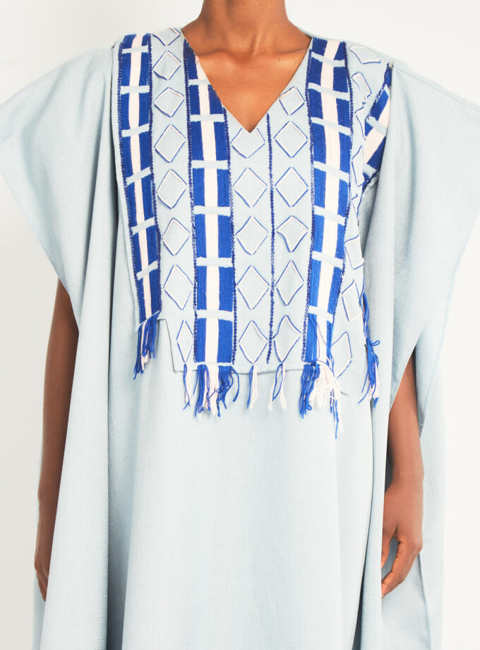 HAND EMBROIDERED AGBADA DRESS