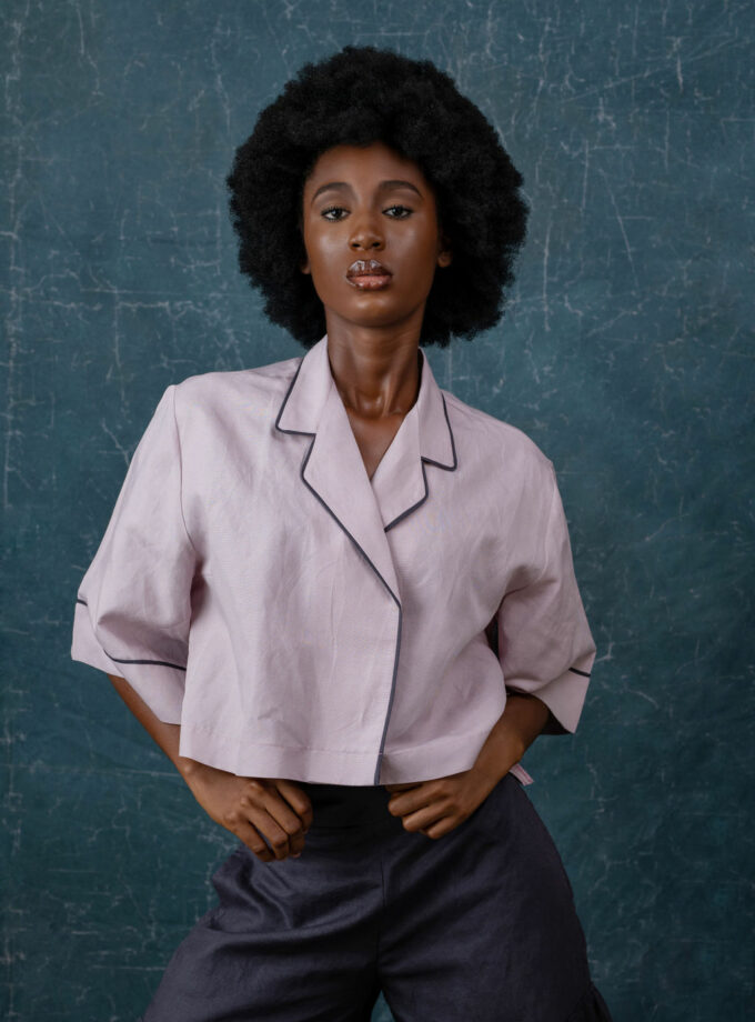 LINEN CROP CO-ORD SET